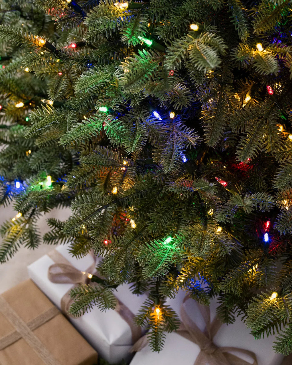 Árvore Natal Jardim Estrelas LED, Luxo e Brilho para Decoração Festiva