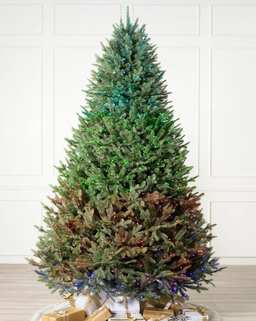 Árvore Natal Jardim Estrelas LED, Luxo e Brilho para Decoração Festiva