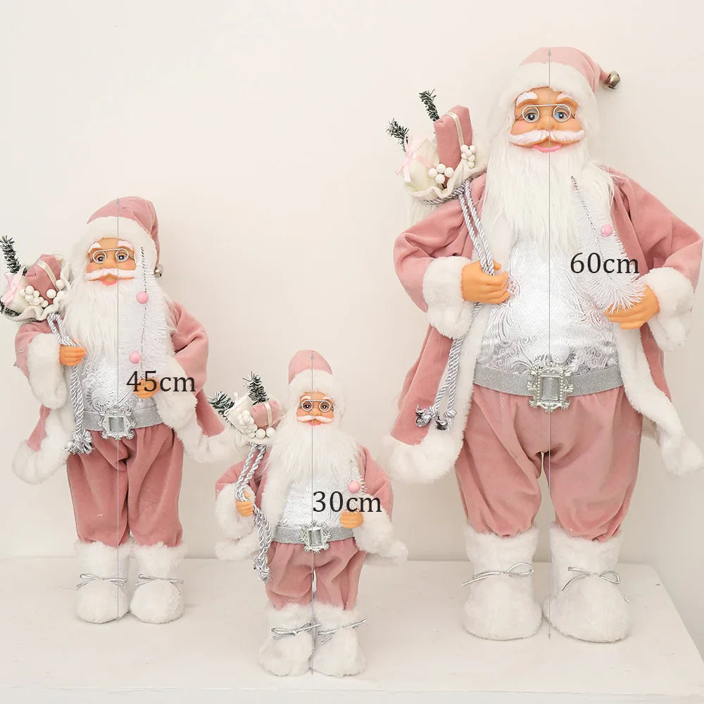 Boneco Papai Noel Decorativo Natalino Premium: Enfeite Festivo para Casa e Presente