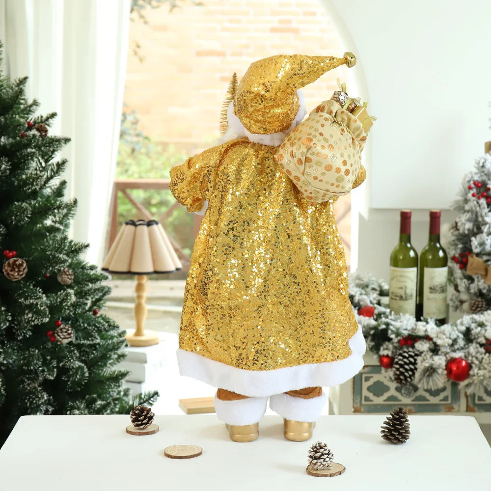 Boneco Papai Noel Decorativo Natalino Premium: Enfeite Festivo para Casa e Presente