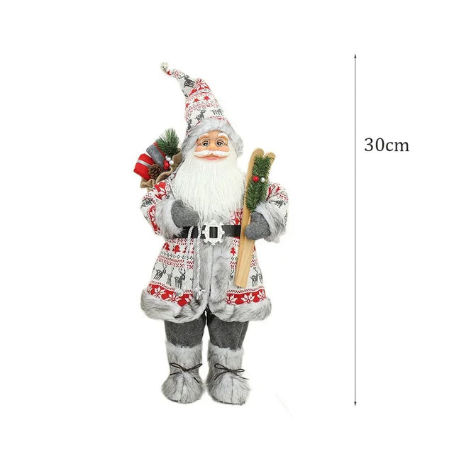 Boneco Papai Noel Decorativo Natalino Premium: Enfeite Festivo para Casa e Presente