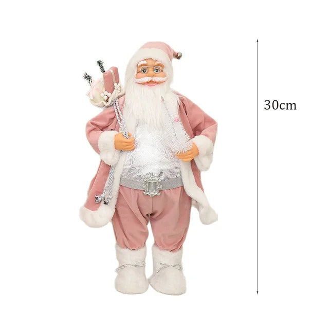 Boneco Papai Noel Decorativo Natalino Premium: Enfeite Festivo para Casa e Presente