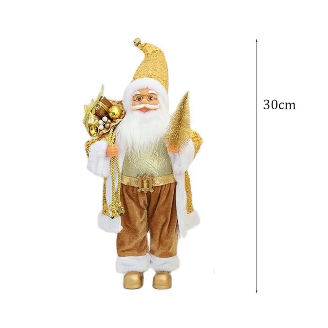 Boneco Papai Noel Decorativo Natalino Premium: Enfeite Festivo para Casa e Presente